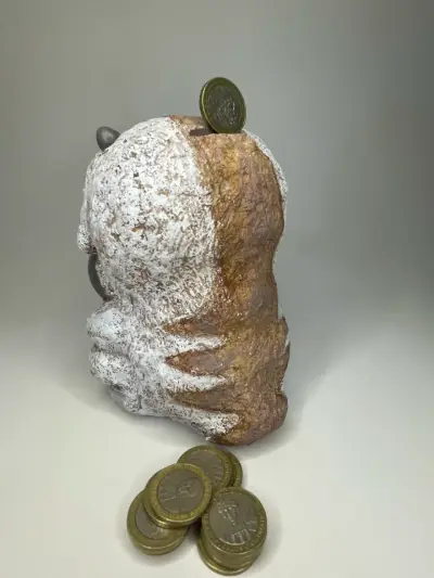 Alcancia artesanal de Appa - Avatar ATLA - miniatura 3
