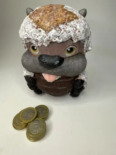 Alcancia artesanal de Appa - Avatar ATLA - miniatura 5