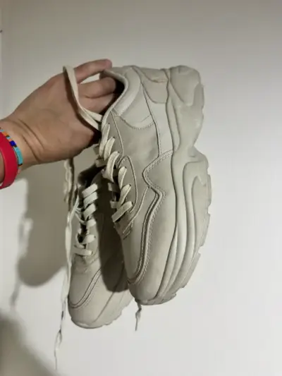 Zapatillas deportivas beige Zara (talla 40) - miniatura 3
