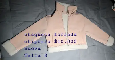 Chaqueta forrada de chiporro talla 8 - miniatura 1