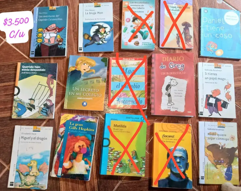 Colección de libros infantiles y juveniles