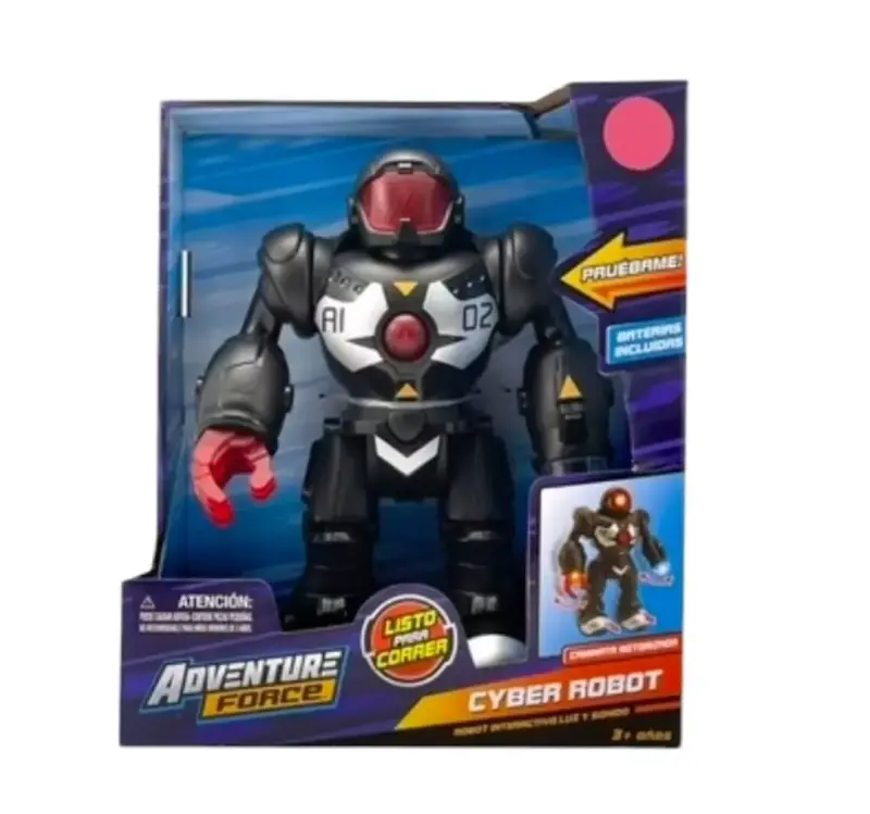 Robot de juguete Adventure Force con luces - 2