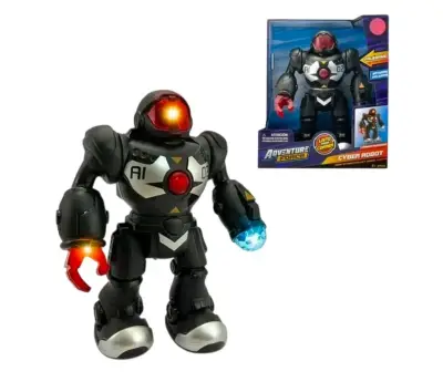 Robot de juguete Adventure Force con luces - miniatura 3