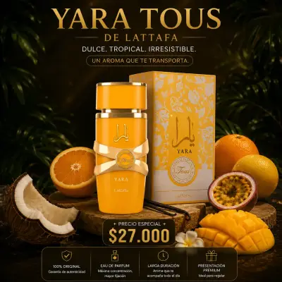 Perfume Yara Tous de Lattafa 100 ml - miniatura 1