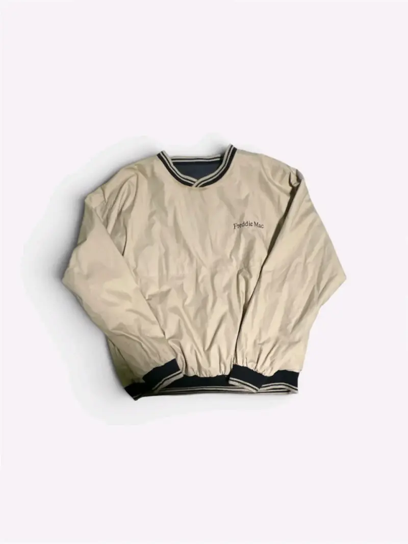 Suéter negro Freddie Mac con ribetes beige - 2