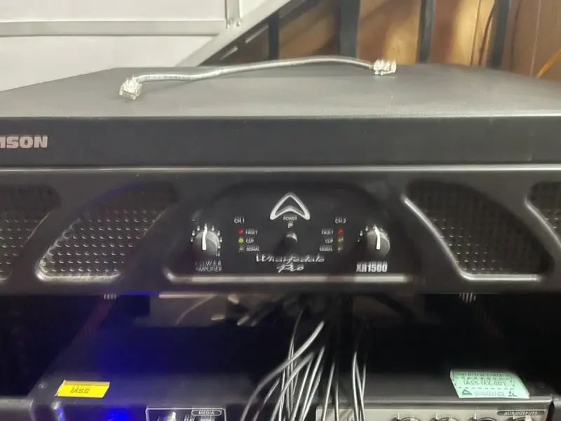 Wharfedale XR1500 Negro Impecable 1 Año Uso Iglesi - 1