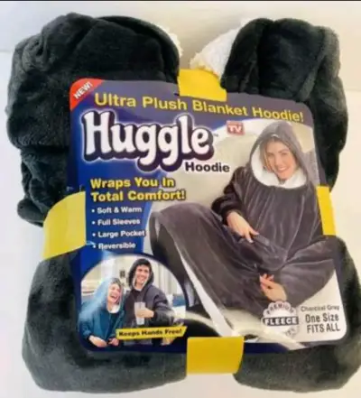 Huggle Hoodie manta con capucha ultra suave - miniatura 1