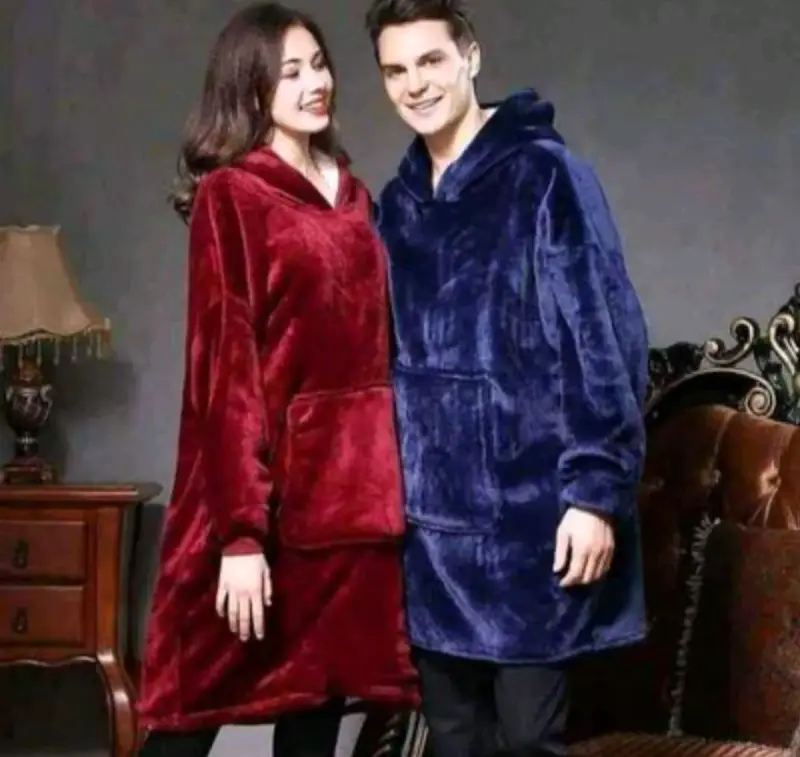 Huggle Hoodie manta con capucha ultra suave - 5