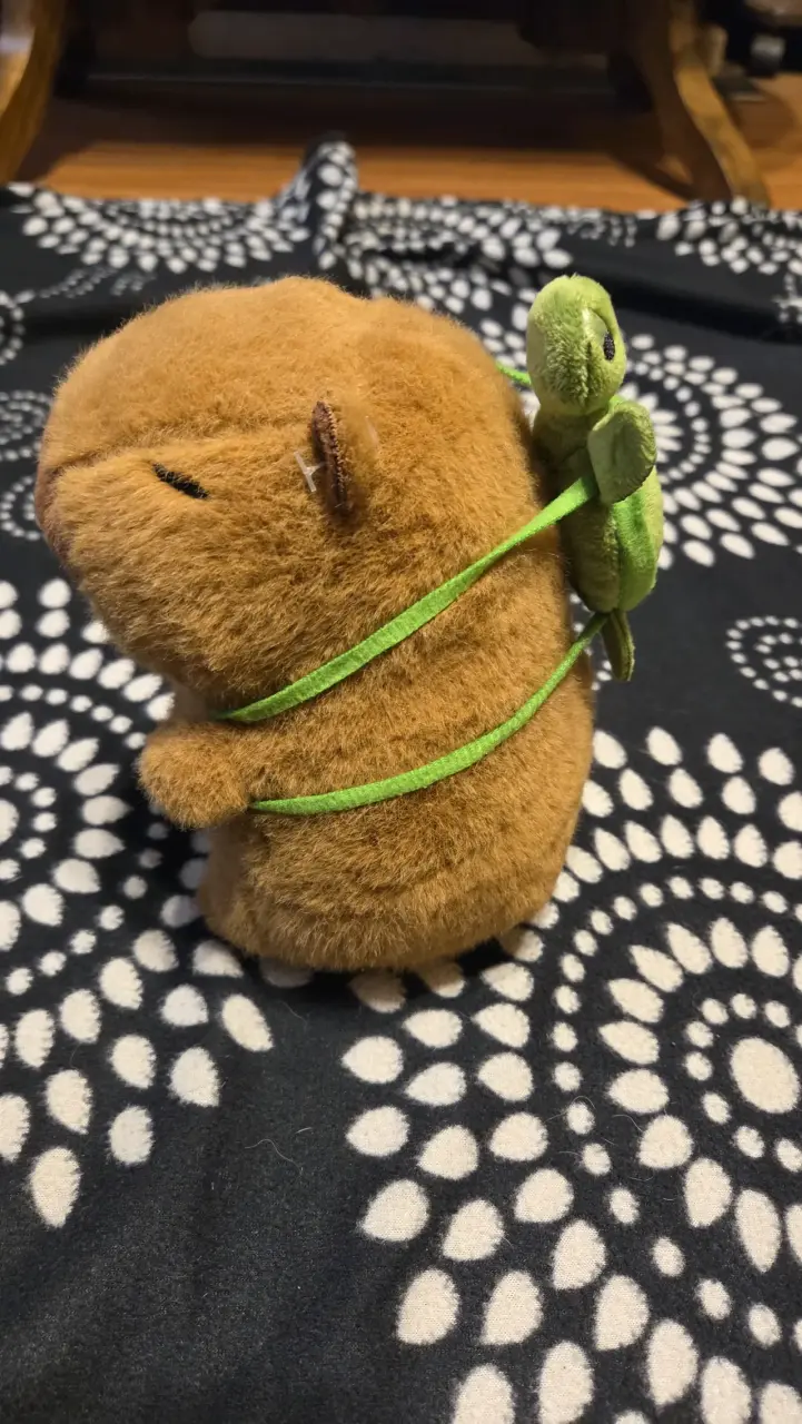 Peluche de capibara suave y tierno - 2