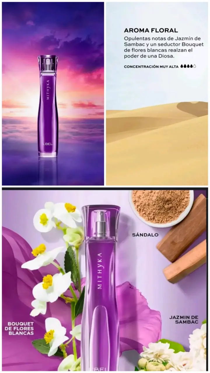Perfume floral L'Bel Mithyka 50ml - 1