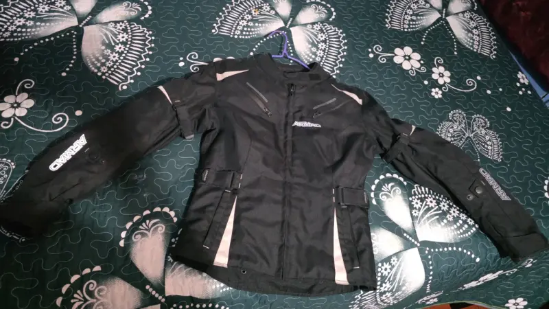 Chaqueta de moto Armad negra para mujer - 2