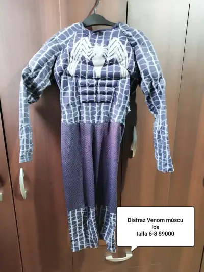 Disfraz de Venom con músculos para niños - miniatura 1