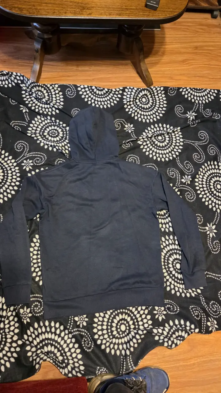 Polerón Jack & Jones azul con capucha - 3
