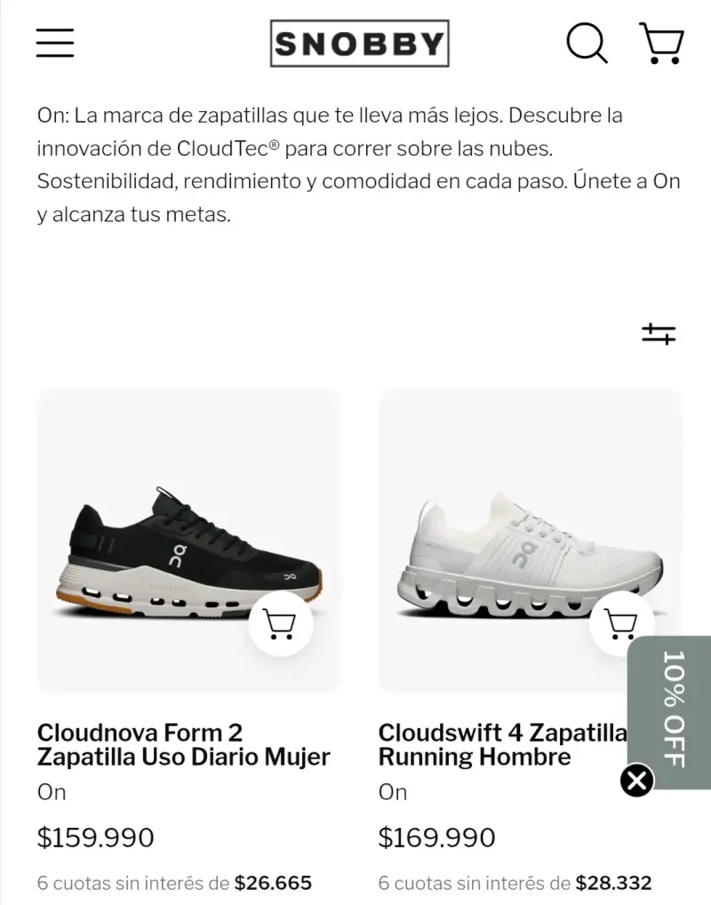 Zapatillas deportivas On Running grises - 5