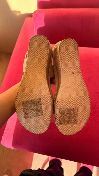 Sandalias beige talla 38 - miniatura 2