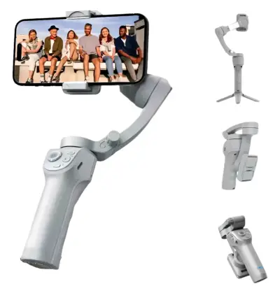 Estabilizador gimbal para smartphone plegable - miniatura 1