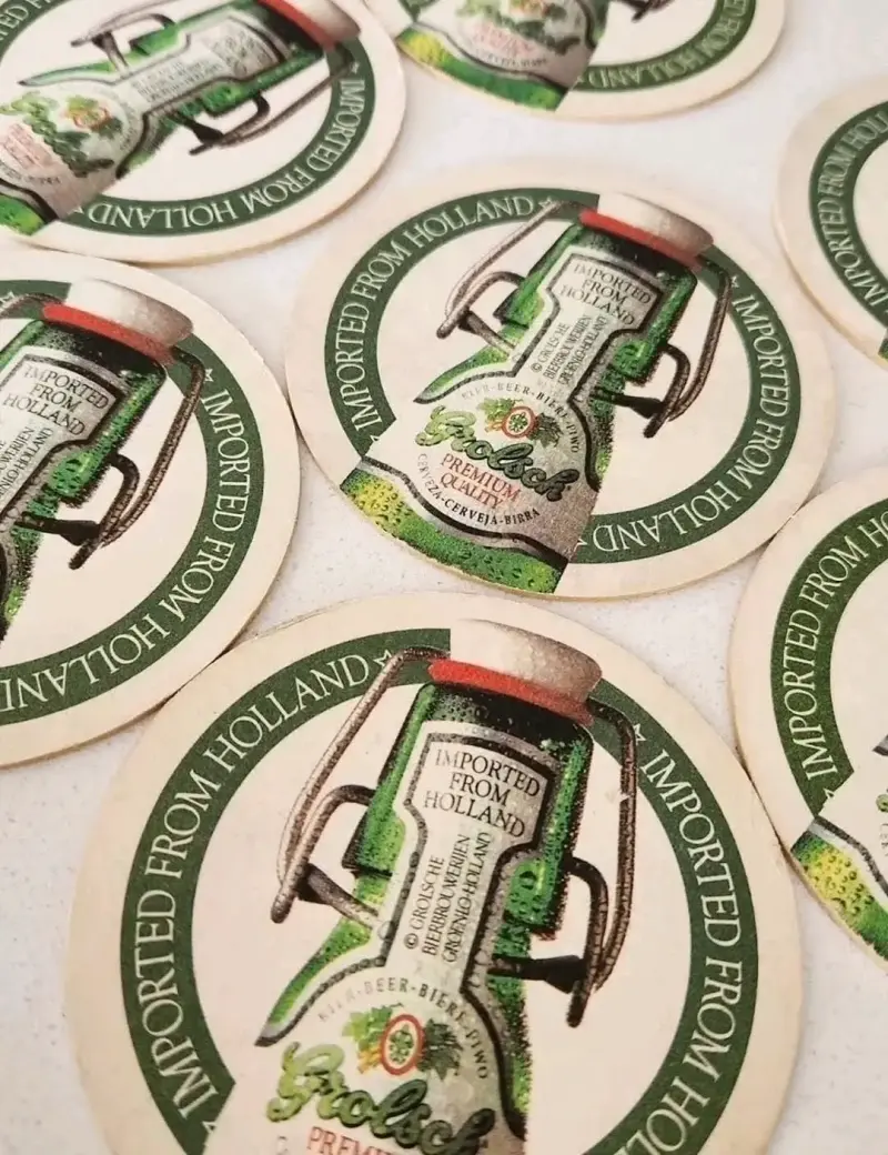 Posavasos Grolsch años 90 - 2