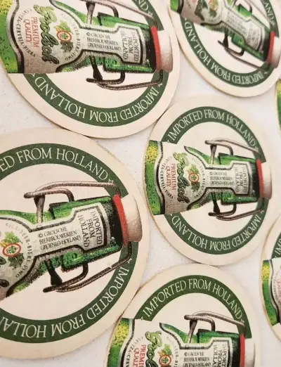 Posavasos Grolsch años 90 - miniatura 4