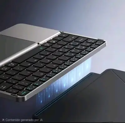 Teclado con funda para tablet y/o celular - miniatura 2