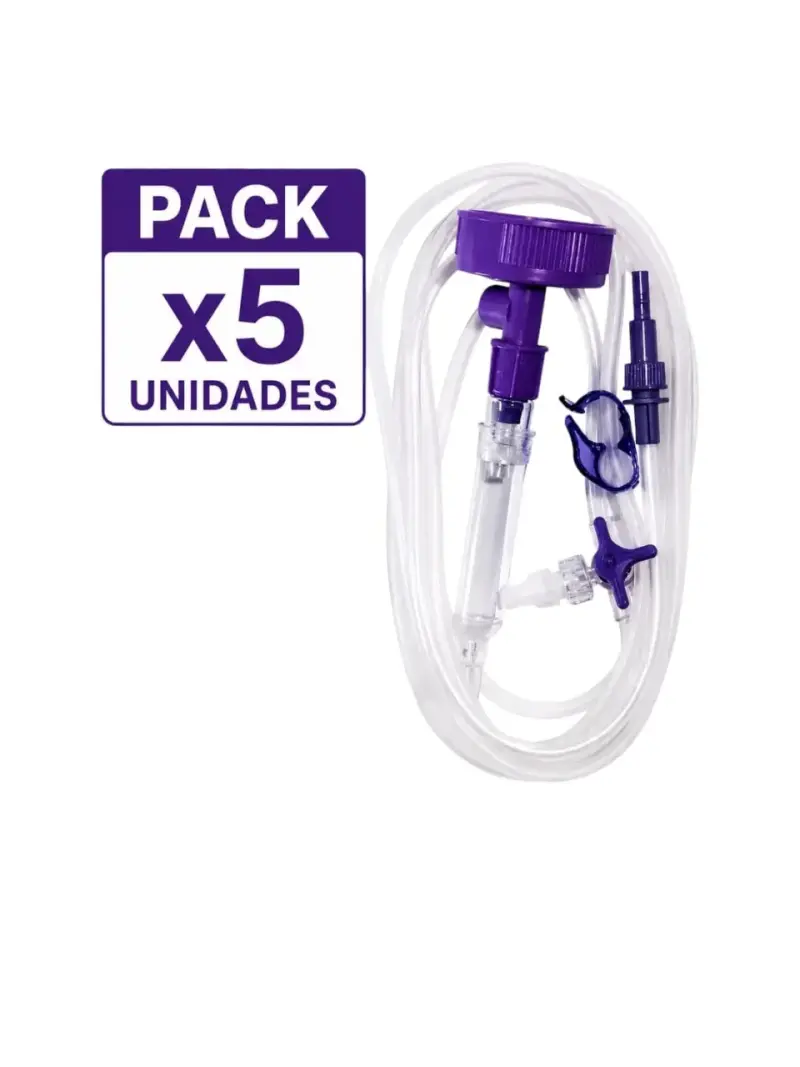 Pack 5 Unidades Bajada De Bomba Alimentación Enter