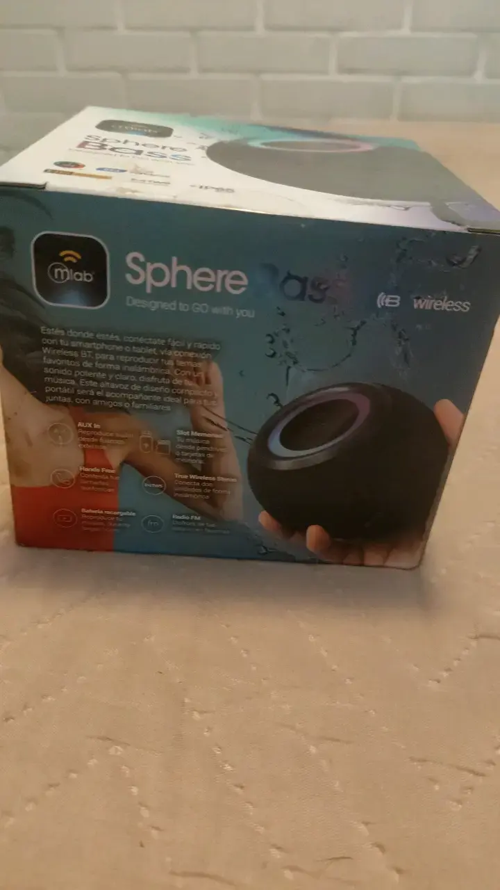 Parlante inalámbrico Mlab Sphere Bass - 2