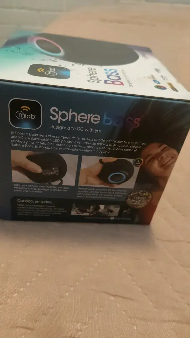 Parlante inalámbrico Mlab Sphere Bass - 3