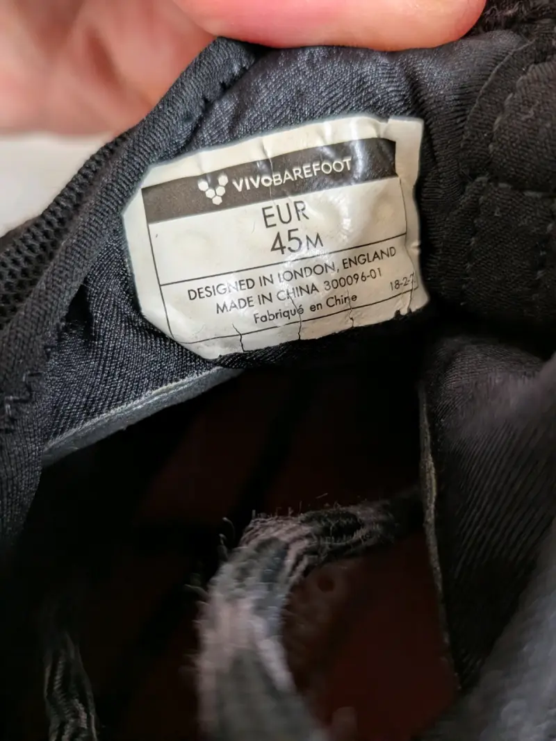 Zapatillas Vivobarefoot talla 45 Eur - 3