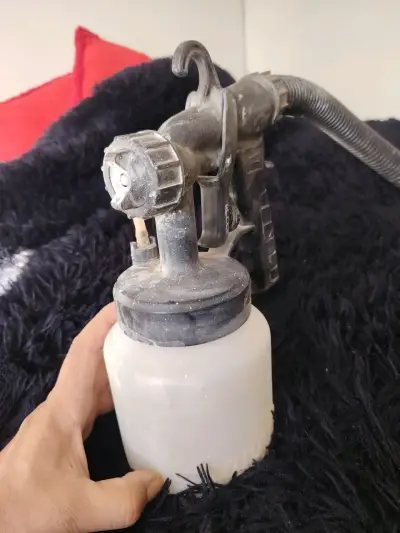 Pistola de pintura eléctrica portátil azul - miniatura 2