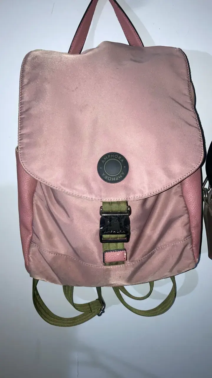Mochila Amphora rosa estilo casual - 1