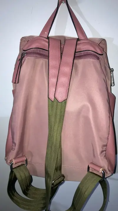 Mochila Amphora rosa estilo casual - miniatura 2