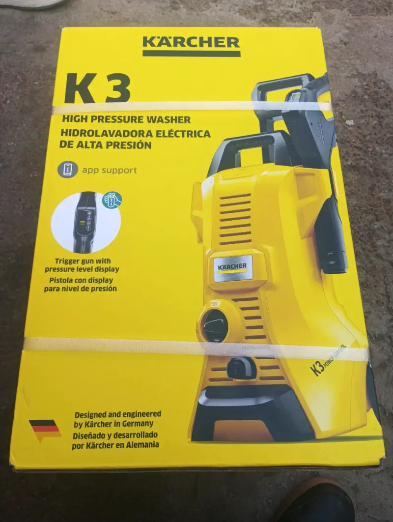 Hidrolavadora eléctrica Kärcher K3 alta presión - 1