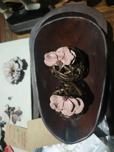Pendientes de arcilla polimérica - miniatura 2