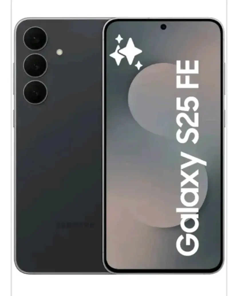 Samsung Galaxy S25 FE smartphone negro