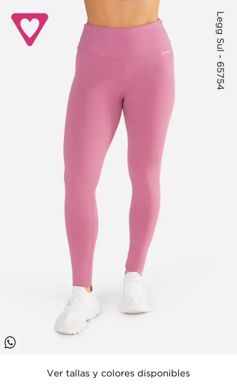 Leggings deportivos negro de mujer - 1