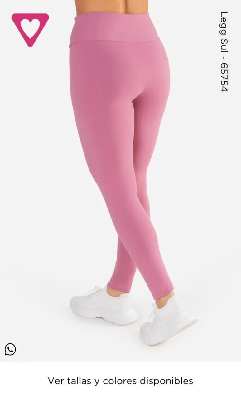 Leggings deportivos negro de mujer - 3