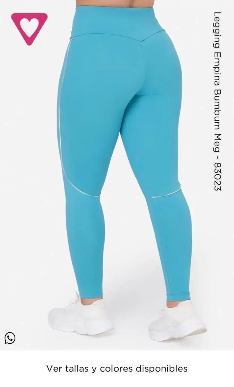 Legging negro Empina Bumbum Meg - 3