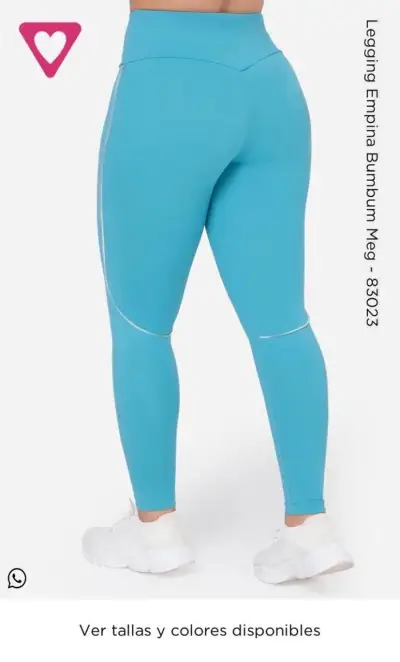 Legging negro Empina Bumbum Meg - miniatura 3