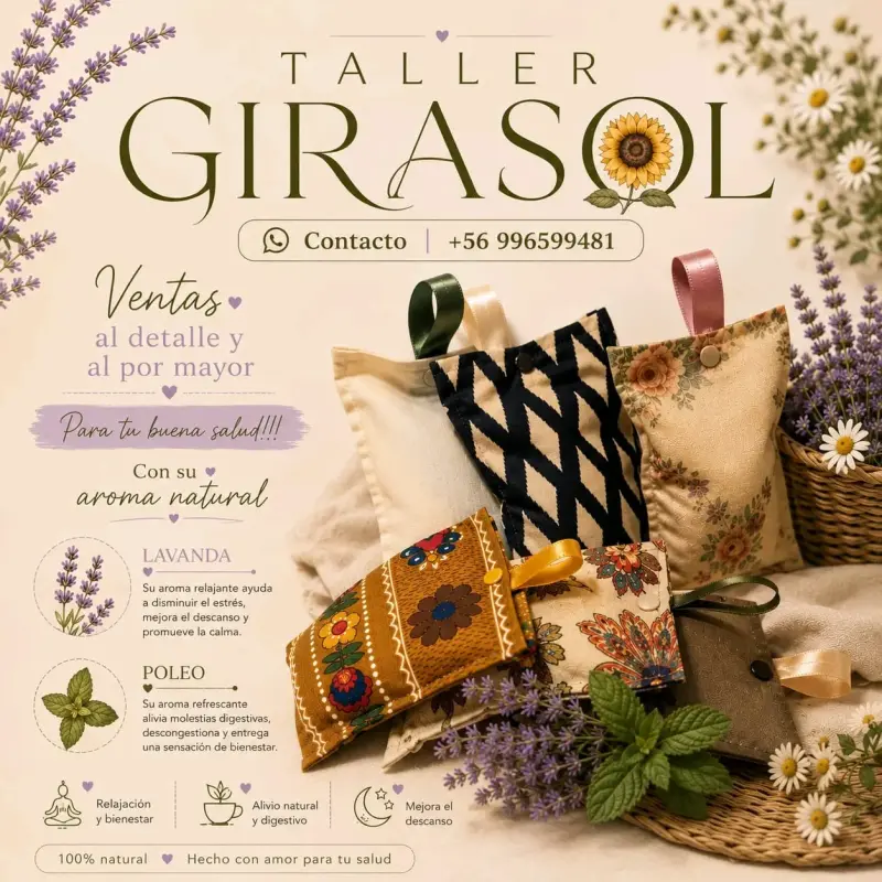 Bolsitas aromáticas de lavanda y poleo - 1