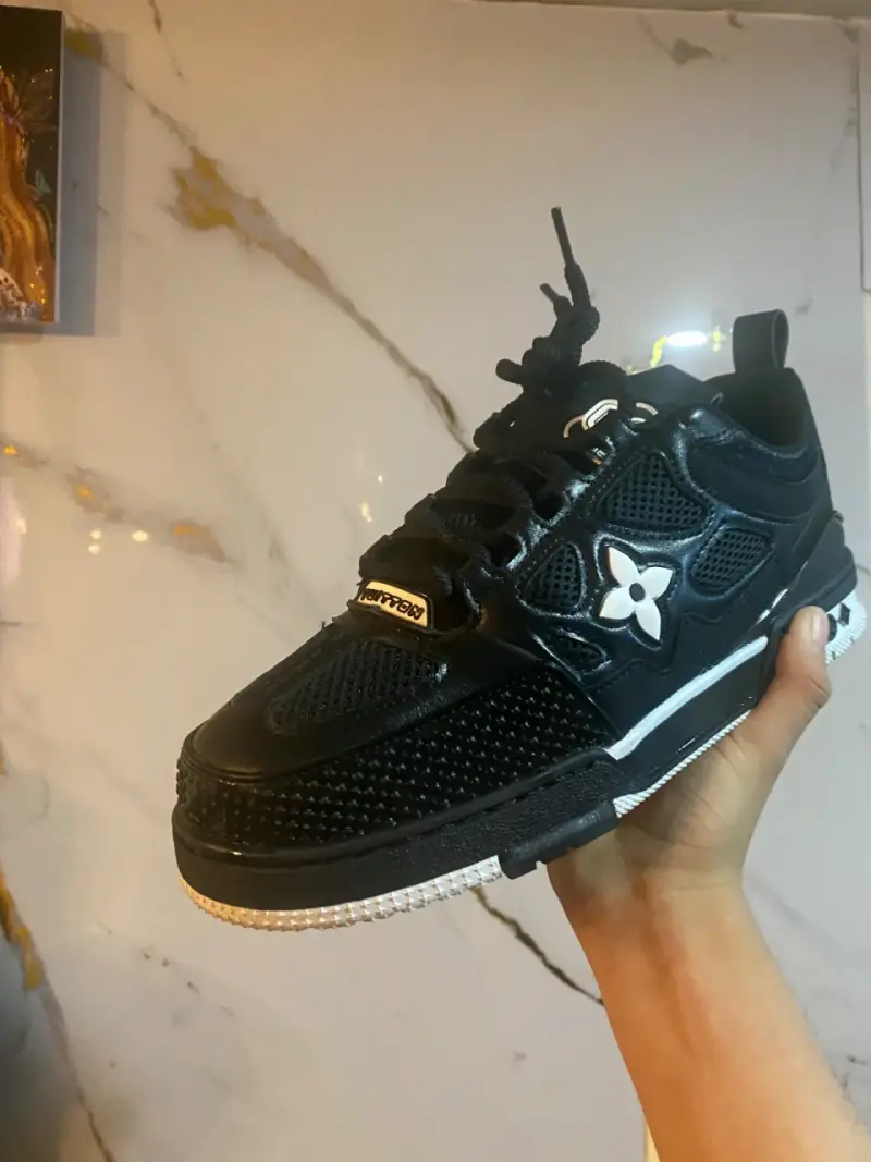Zapatillas negras Louis Vuitton skate - 3