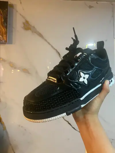 Zapatillas negras Louis Vuitton skate - miniatura 3