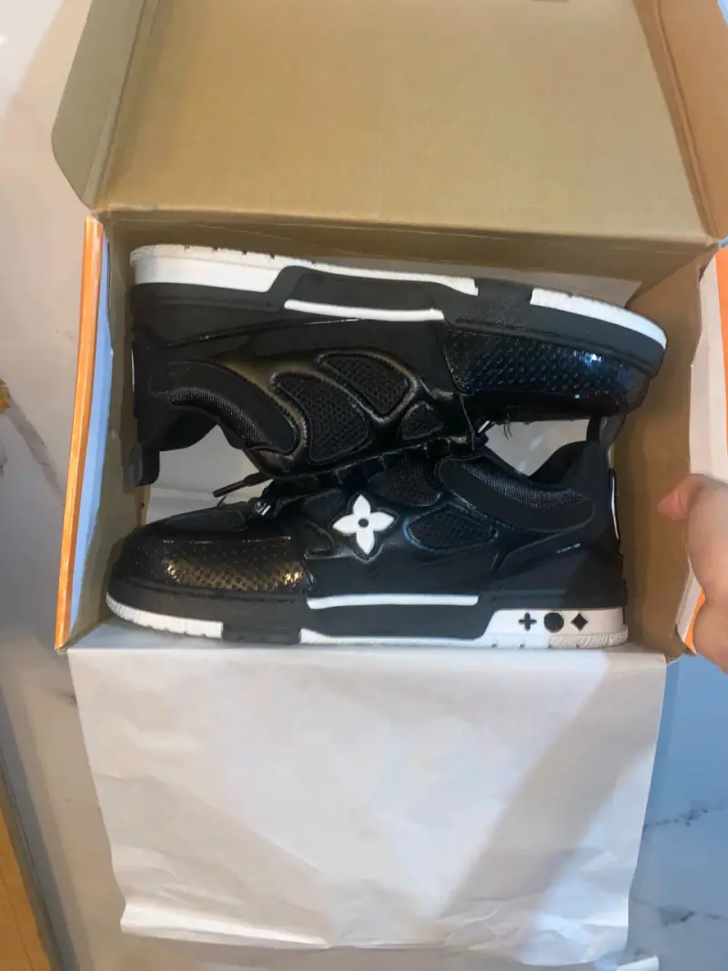 Zapatillas negras Louis Vuitton skate - 6