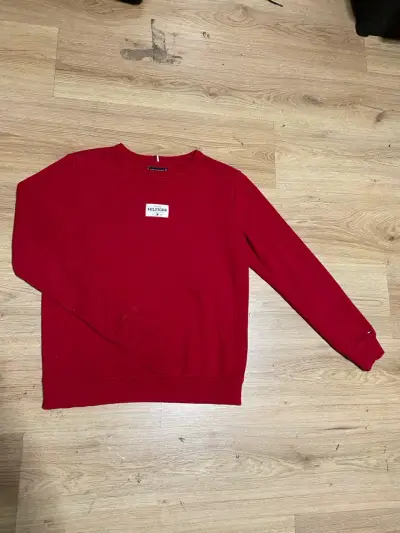 Polerón rojo Tommy Hilfiger para hombre - miniatura 1