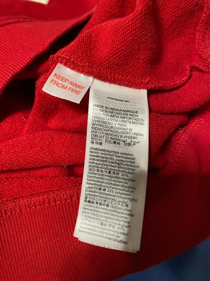 Polerón rojo Tommy Hilfiger para hombre - 4