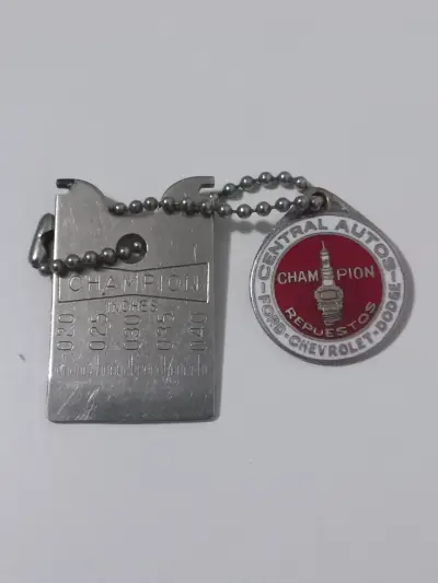 Llavero medidor de bujías Champion vintage - miniatura 2