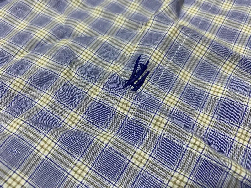 Camisa a cuadros Ferouch azul nueva - 3