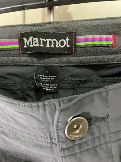 Pantalones Marmot grises para mujer - miniatura 1