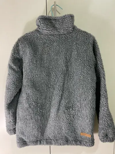 Chaqueta Raindoor - polar gris y azul con cierre - miniatura 5