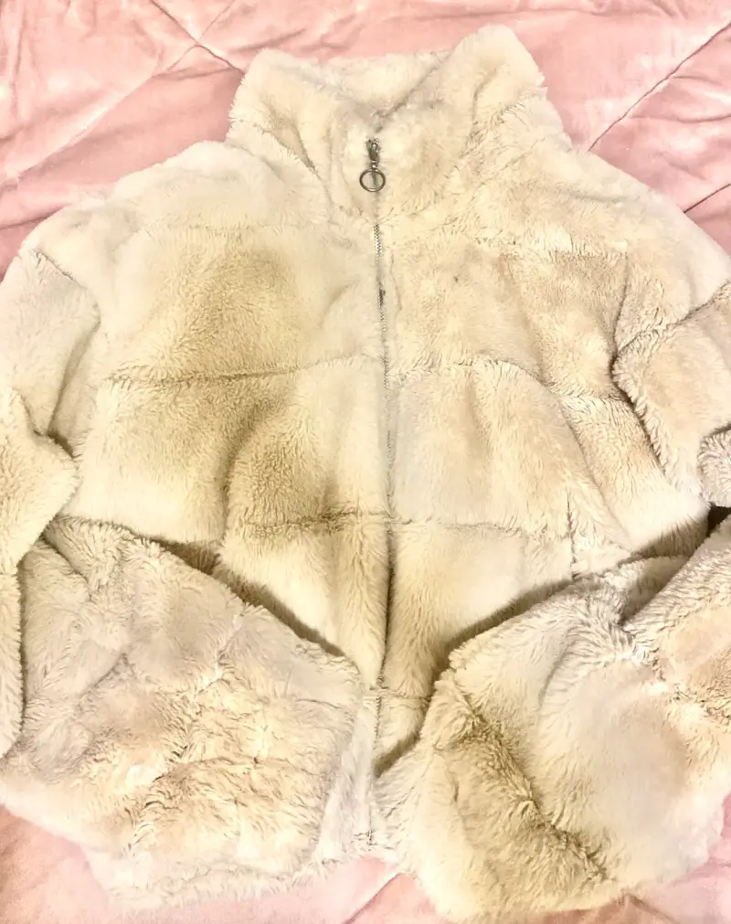 Chaqueta viral peludita - 1