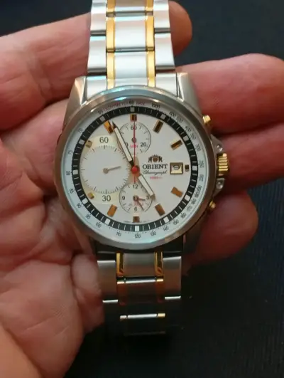 Reloj Orient cronógrafo acero inoxidable - miniatura 2