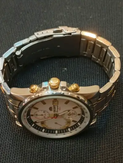 Reloj Orient cronógrafo acero inoxidable - miniatura 3